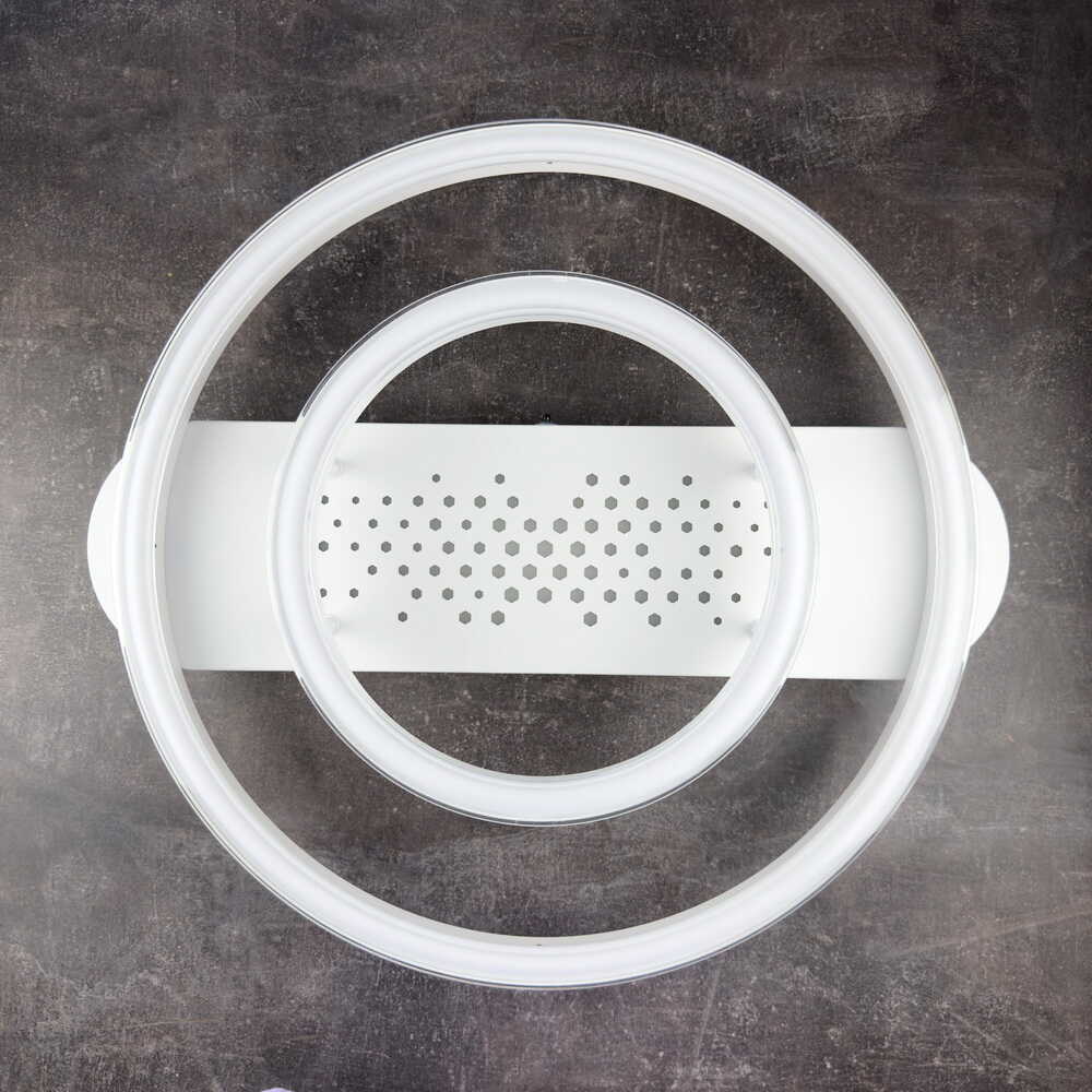 Світильник LED smart KENZO-R+пульт 85W 3000-5000K IP20 круг білий Violux ( 220655 )